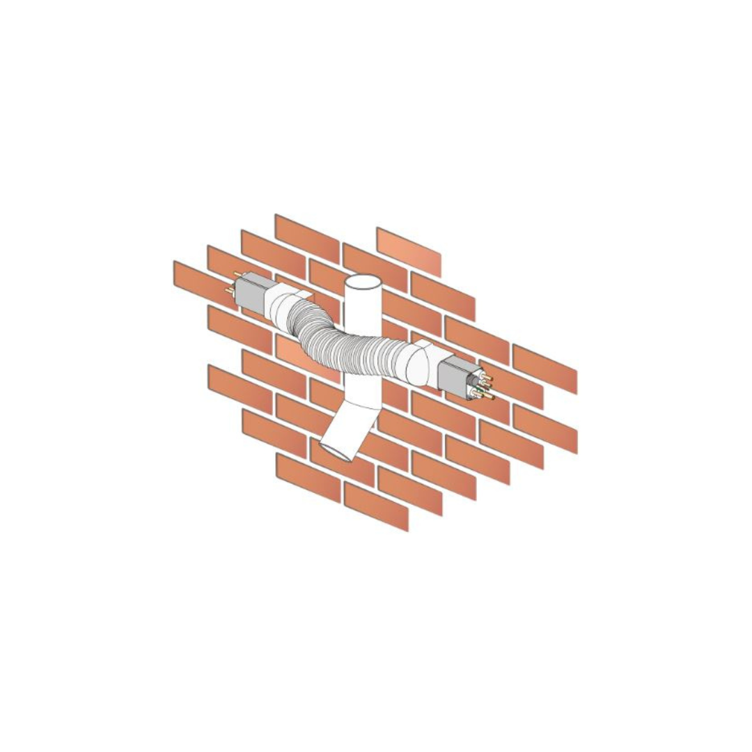 MANICOTTO FLESSIBILE 80X60 mm