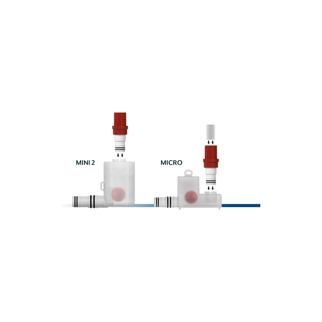 RACCORDO ADATTATORE PER SIFONE "MICRO + MINI 2"
