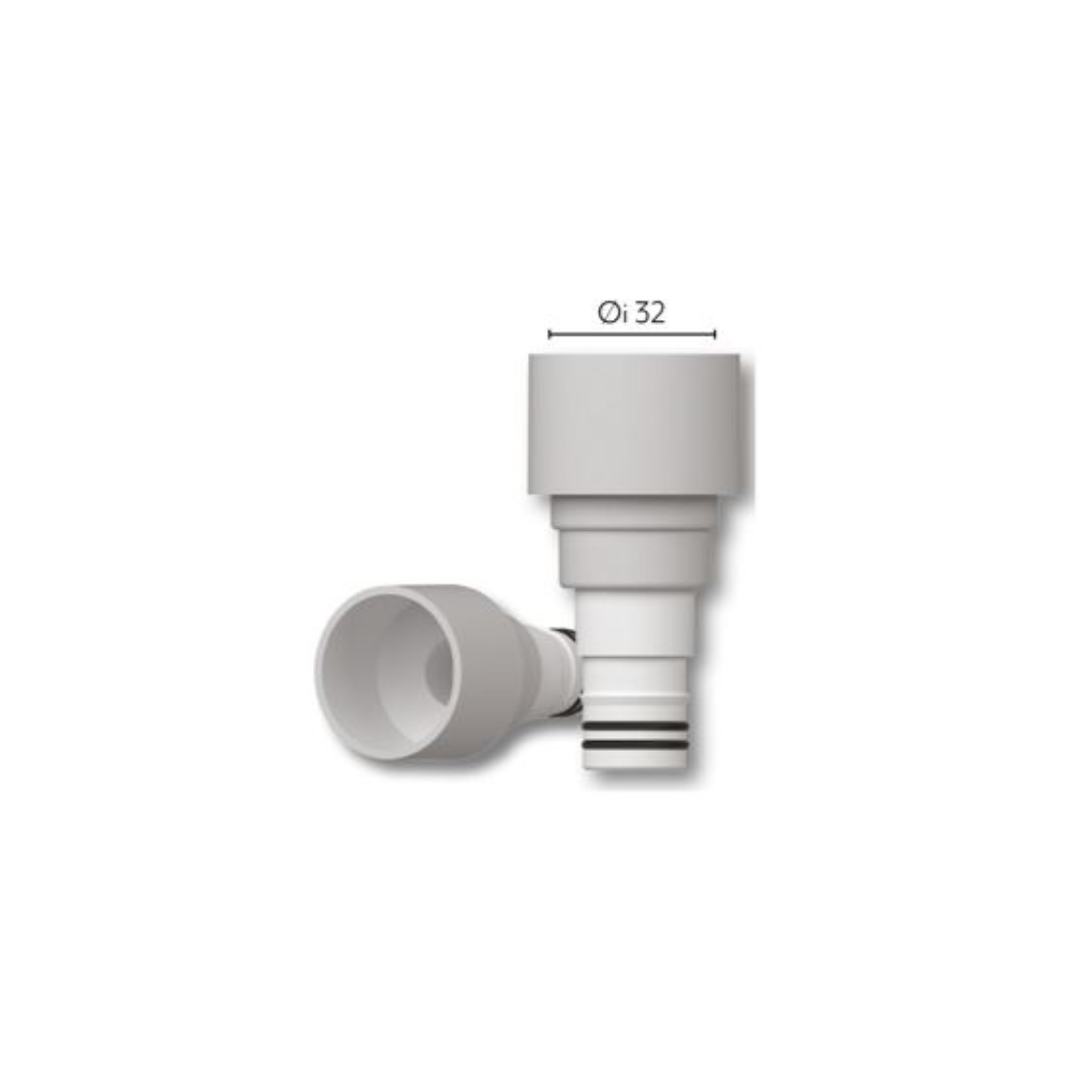 RACCORDO ADATTATORE PER SIFONE "MICRO + MINI 2"