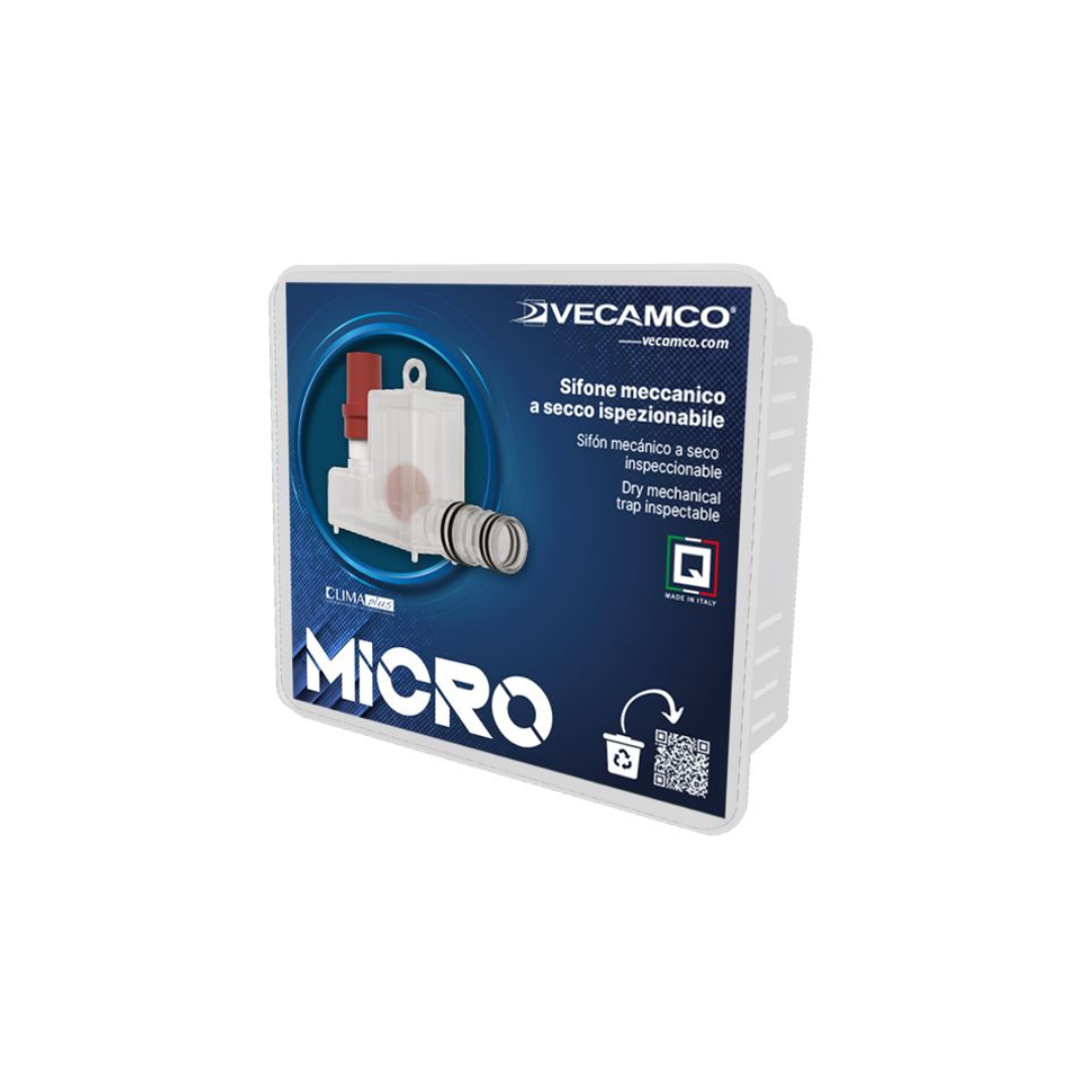 KIT SIFONE MECCANICO A SECCO ISPEZIONABILE "MICRO"