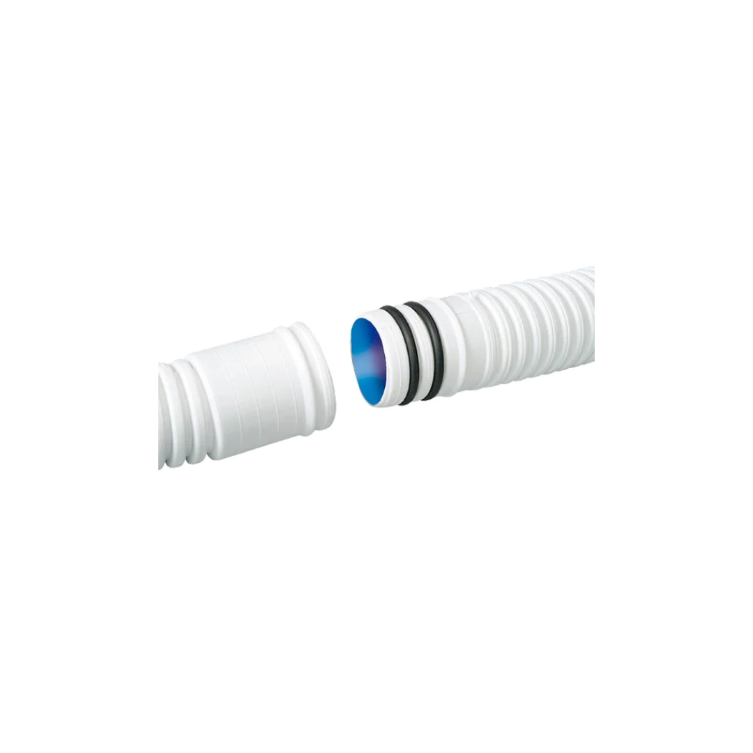 ROTOLO TUBO FLESSIBILE BIESTRUSO DIAMETRO 18/20 - ROTOLO DA 50 MT