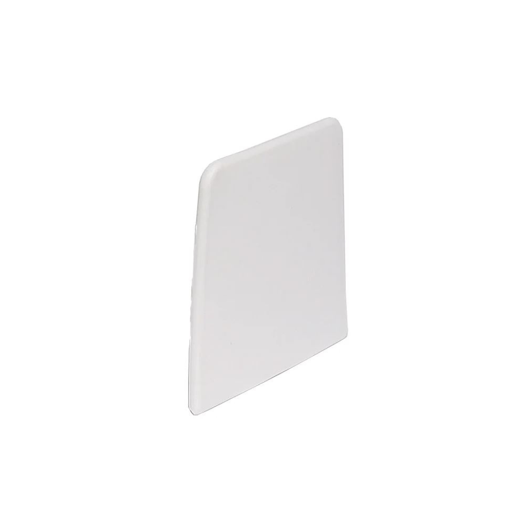 COPPIA BASE A PAVIMENTO IN PVC BIESTRUSO 450 MM