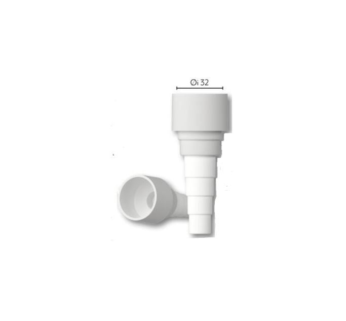 RACCORDO ADATTATORE PER TUBO RIGIDO - 32 MM